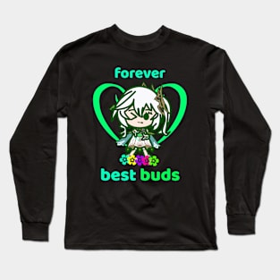 nahida (best buds) | (fan-art by smoomaru) Long Sleeve T-Shirt